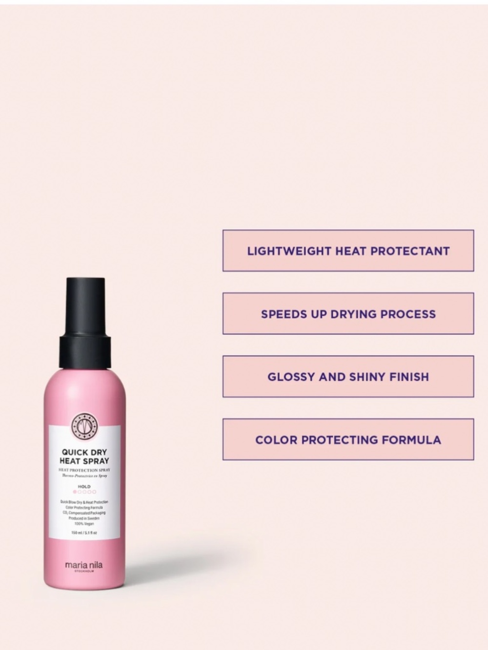 Maria Nila Quick Dry Heat Spray - Picture 6 of 6